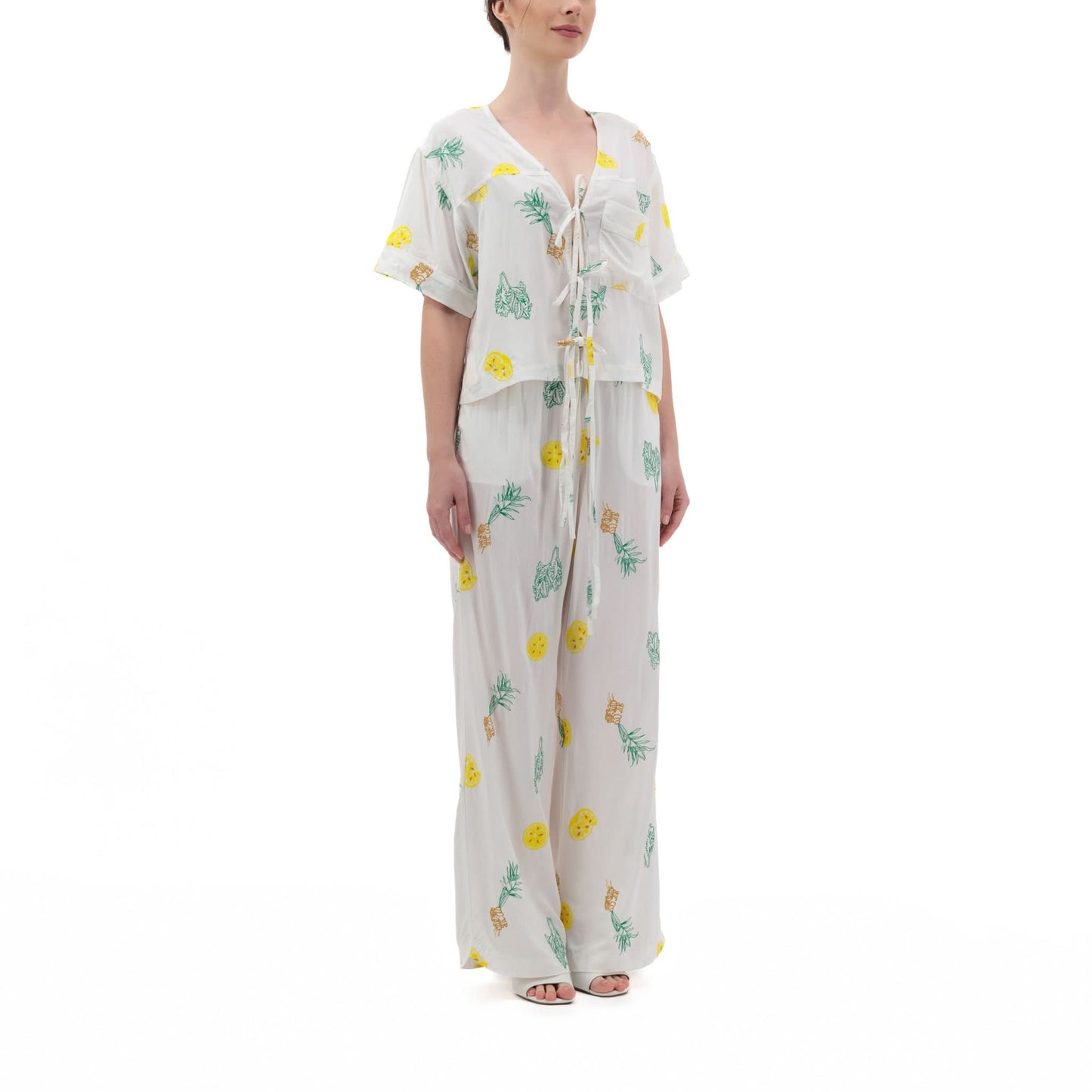 Ema Set Limone - Long Top