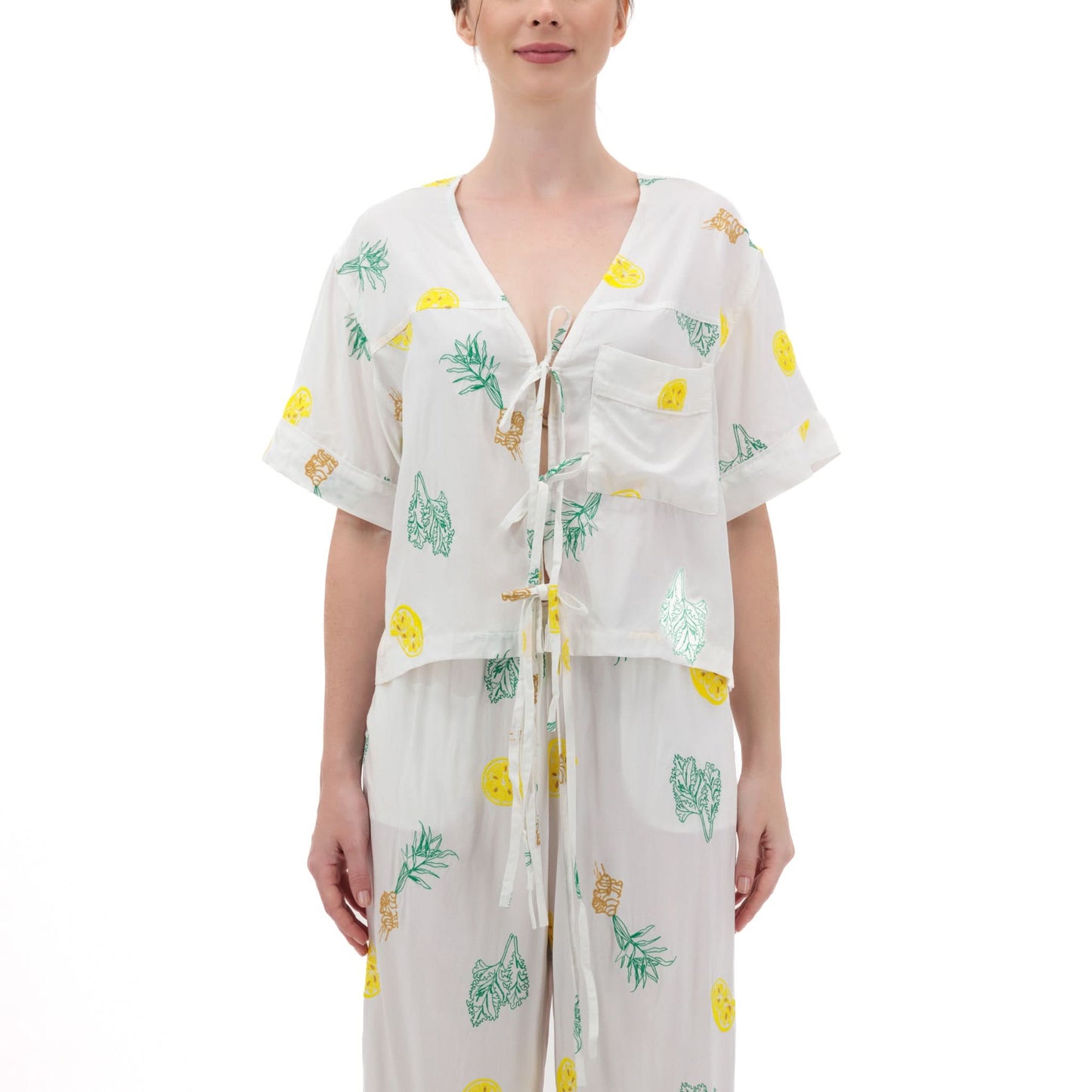 Ema Set Limone - Long Top