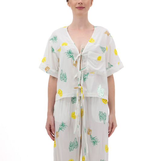 Ema Set Limone - Long Top