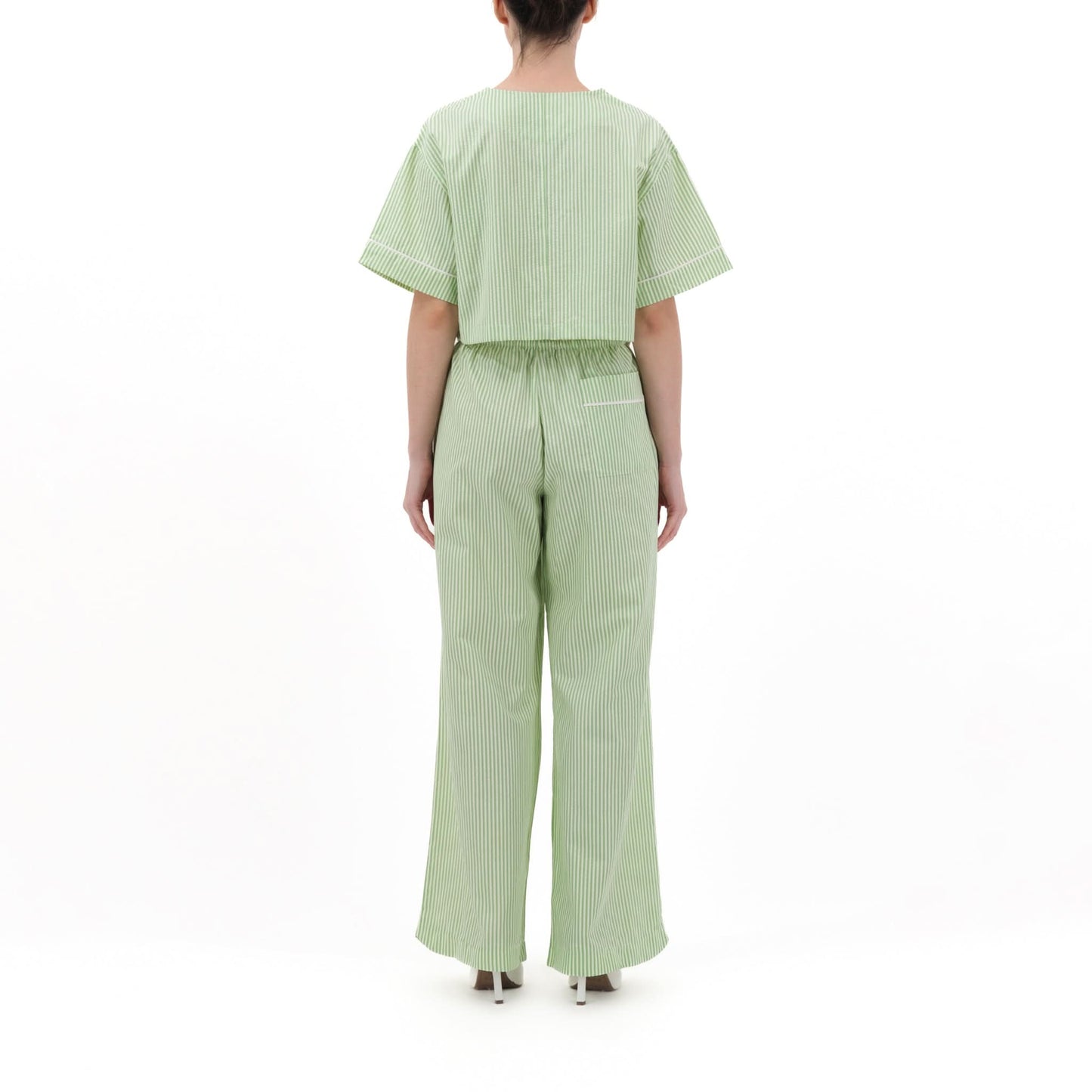 Ema Set Lime - Long Top