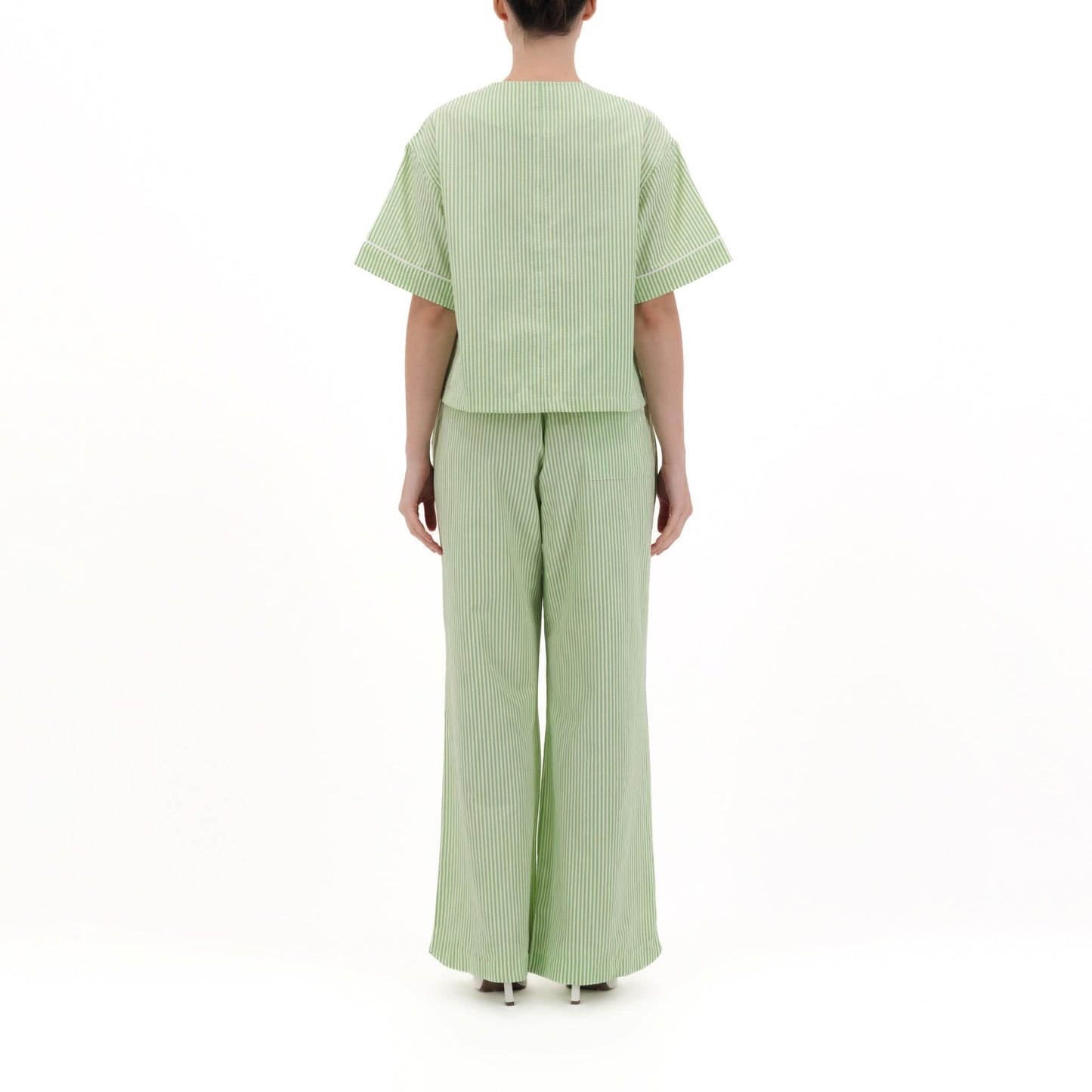 Ema Set Lime - Long Top