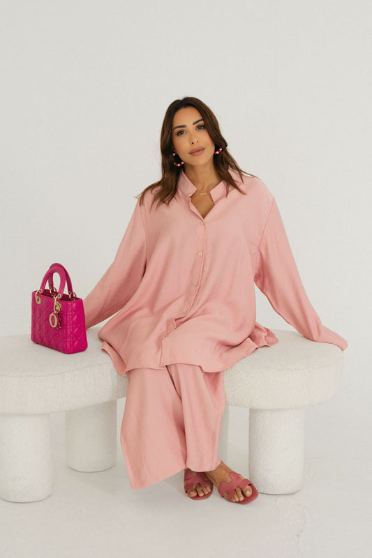 Luxe Leisure Set - Rose
