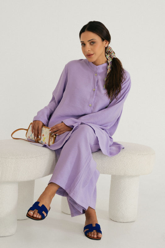 Luxe Leisure Set - Lavender