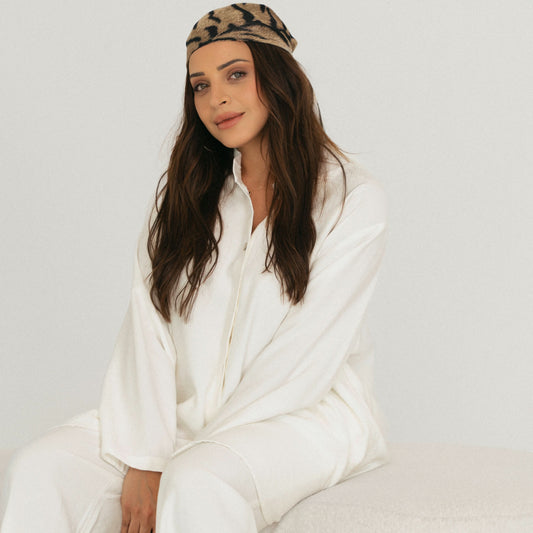 Luxe Leisure Set - White