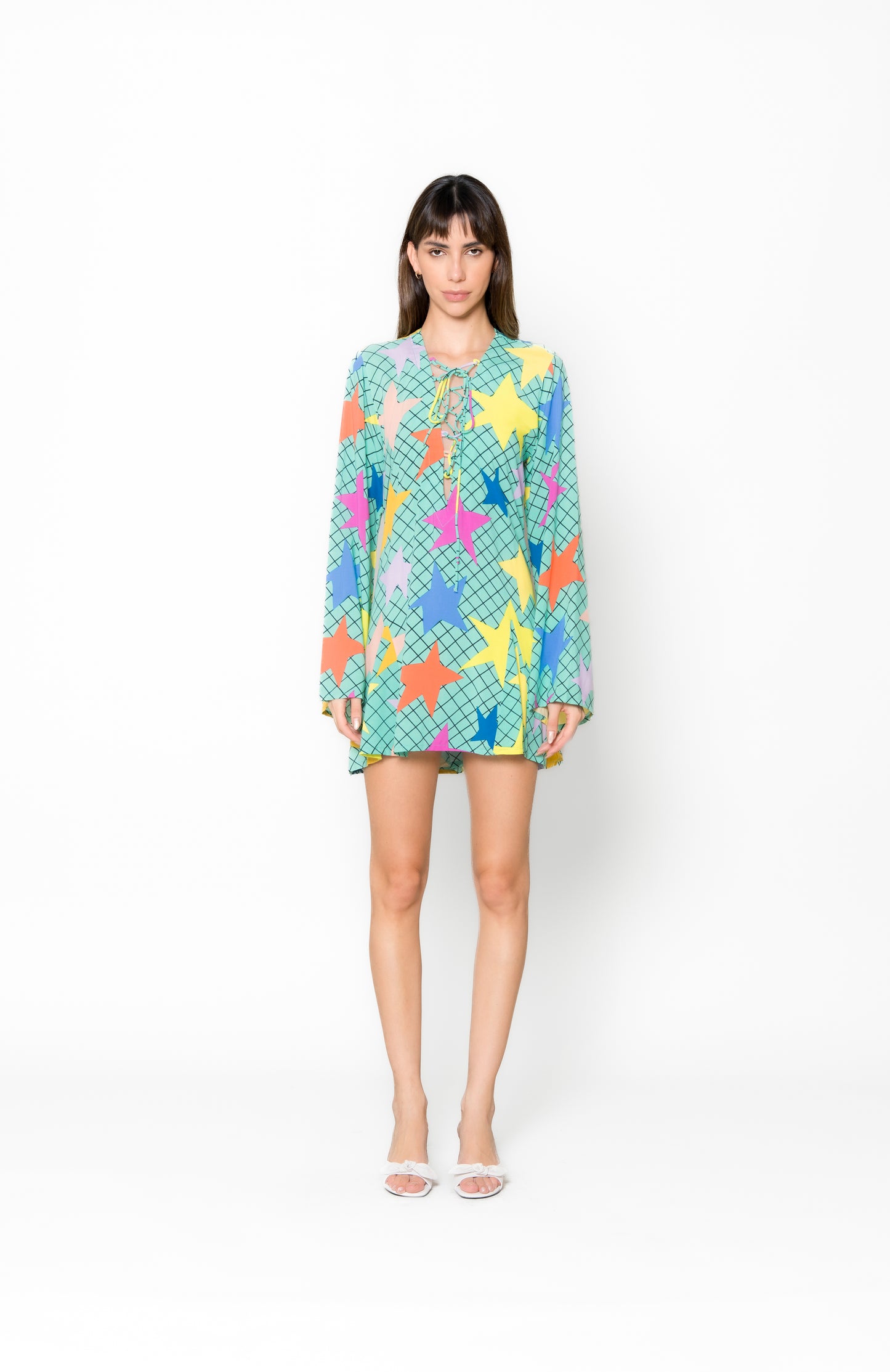 Aiya Top/ Short Dress - Starstruck