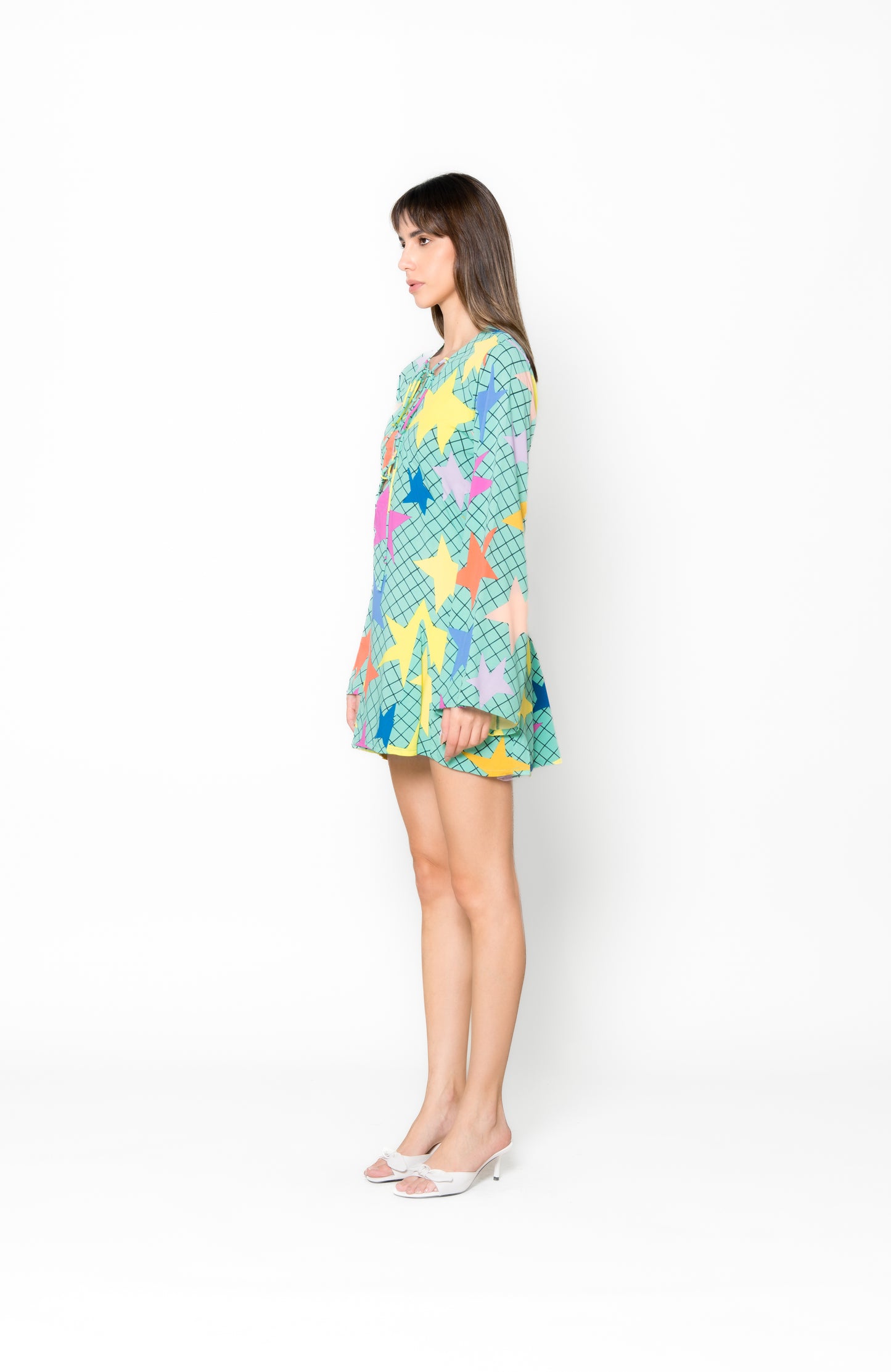 Aiya Top/ Short Dress - Starstruck