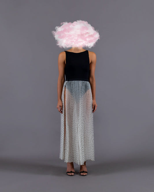 Sidddharta Wrap Skirt - Polka