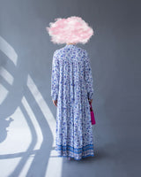 URBANISTA Paisley Blue Dress
