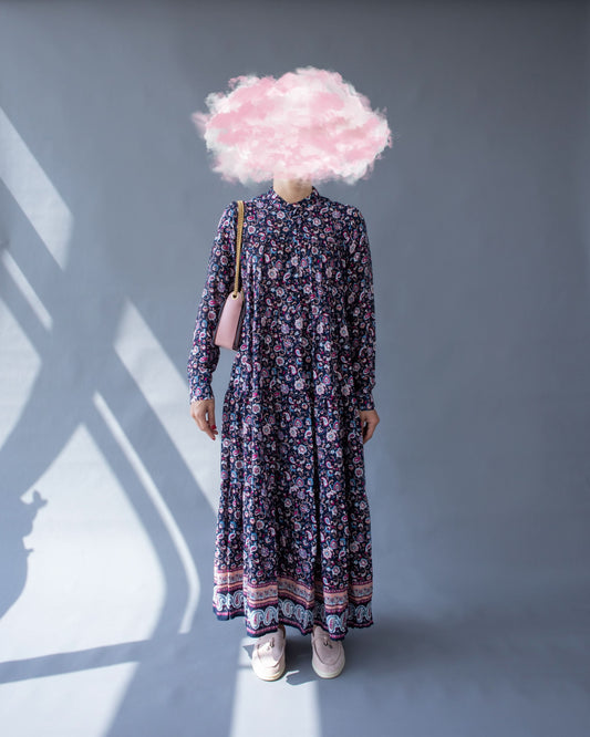 URBANISTA Paisley Purple Dress